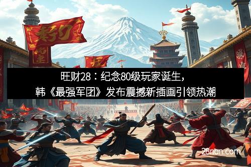 旺财28：纪念80级玩家诞生，韩《最强军团》发布震撼新插画引领热潮
